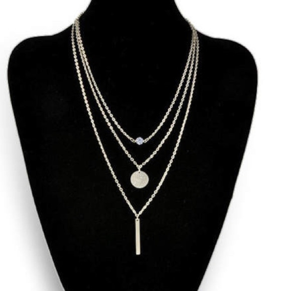 Multi Layered Necklace - Picture 3 of 3